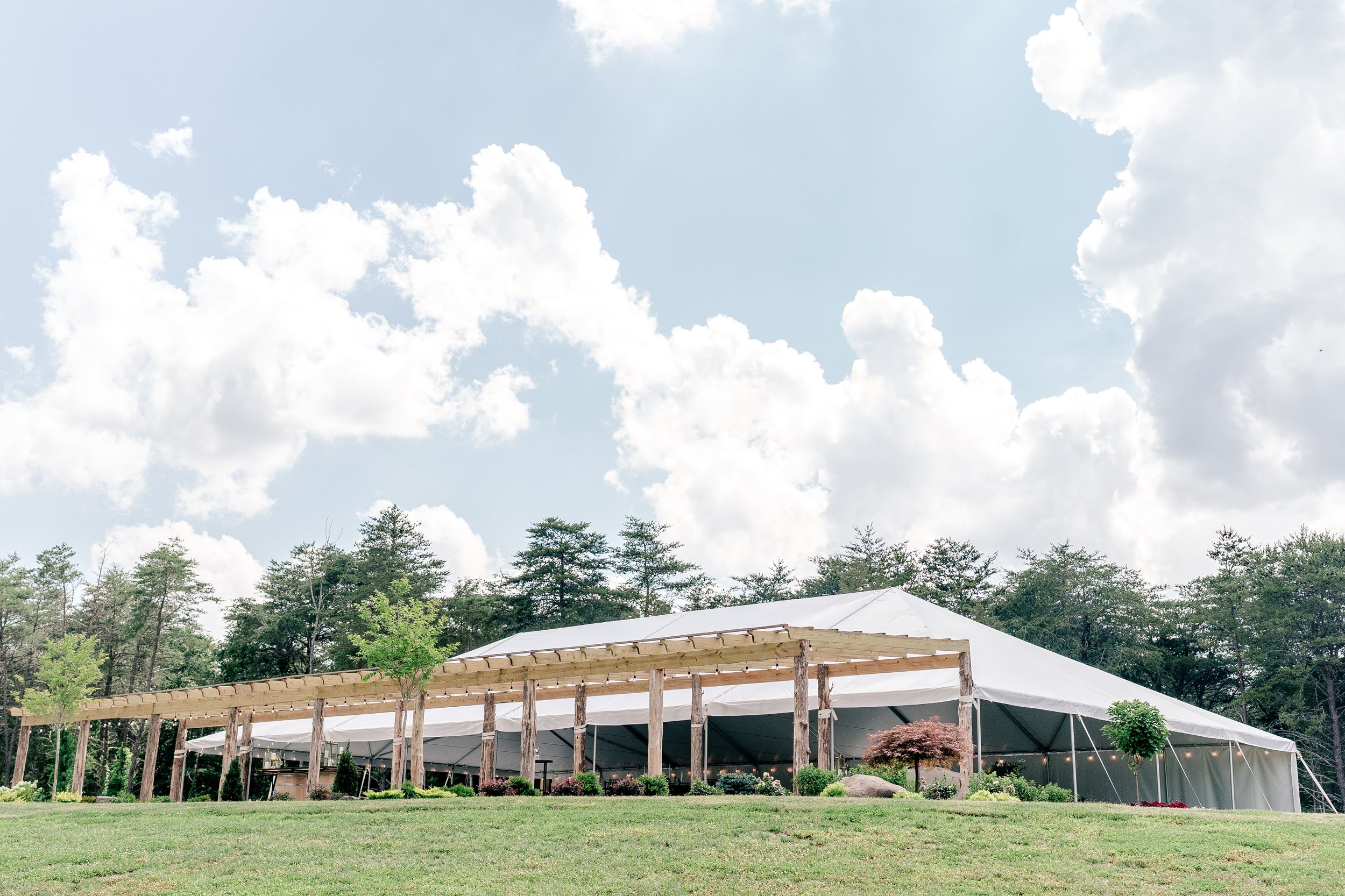 New wedding venue in Prince William County Virginia - The Pavilion at Sunshine Ridge Winery Farm