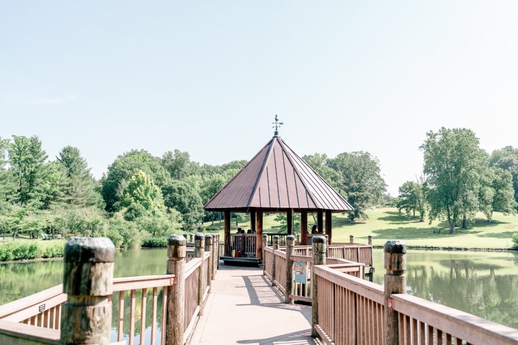 The Lake Caroline Gazebo