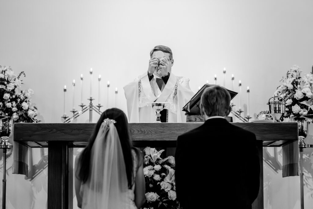 A Catholic wedding in Fredericksburg