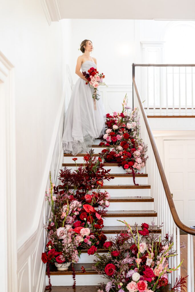 A bridal portrait by Northern Virginia wedding photographer Beauty of the Soul Studio