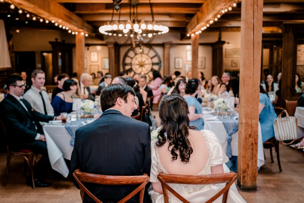 A Union Street Public House wedding reception