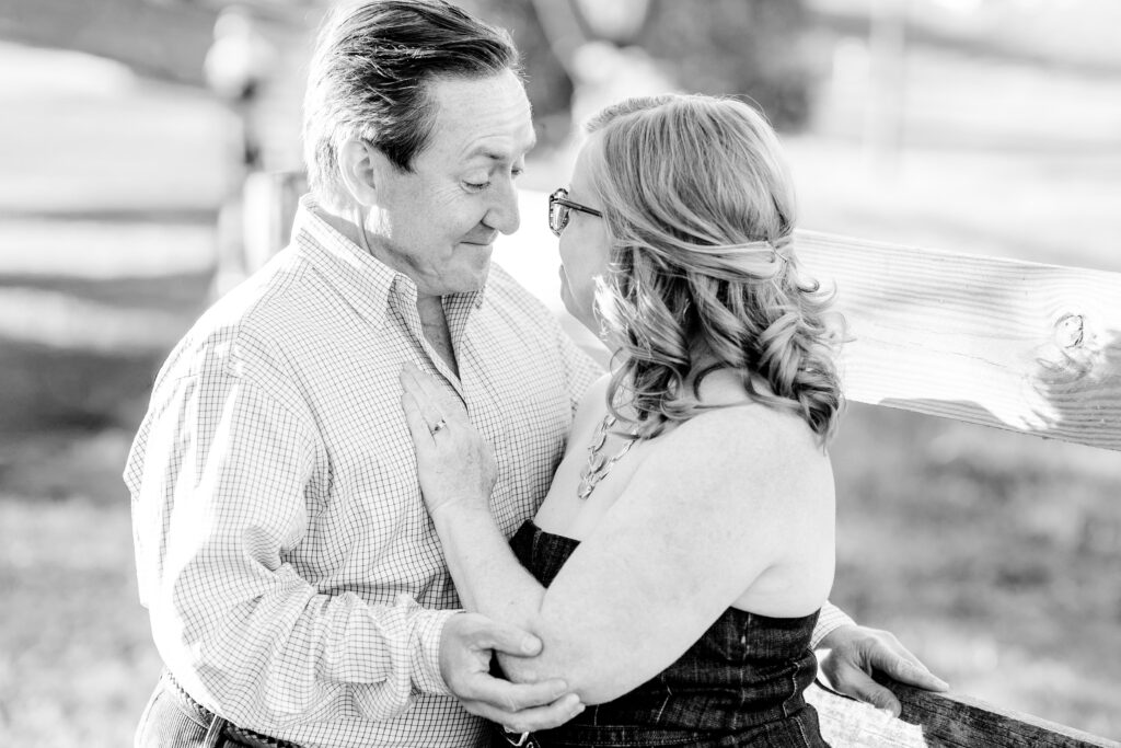 Maryland engagement photos for a couple at golden hour